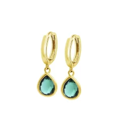 Pendantes Lotus Silver Colors LP3563-4-5 Argent Vert Doré
