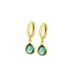 Pendantes Lotus Silver Colors LP3563-4-5 Argent Vert Doré