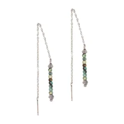 Pendantes Sloya Lumia en pierres Turquoise Africain