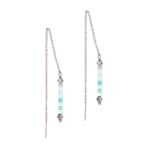 Pendantes Sloya Lumia en pierres Amazonite