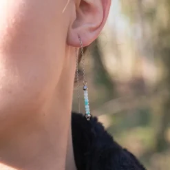 Pendantes Sloya Lumia en pierres Amazonite