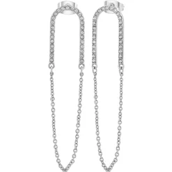 Pendantes So Charm - B3337-ARGENT - Boucles D'Oreilles Argentées