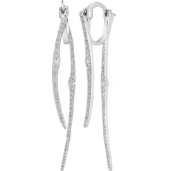 Pendantes So Charm - B4238-ARGENT - Boucles D'Oreilles Argentées