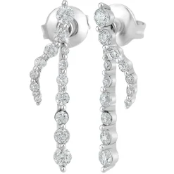 Pendantes So Charm - B4159-ARGENT - Boucles D'Oreilles Argentées