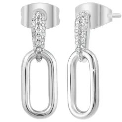 Pendantes So Charm - B3102-ARGENT - Boucles D'Oreilles Argentées