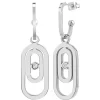 Pendantes So Charm - B3339-ARGENT - Boucles D'Oreilles Argentées