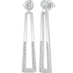 Pendantes So Charm - B3312-ARGENT - Boucles D'Oreilles Argentées