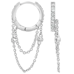 Pendantes So Charm - B3093-ARGENT - Boucles D'Oreilles Argentées