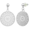 Pendantes So Charm - B4268-ARGENT - Boucles D'Oreilles Argentées