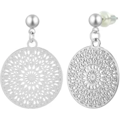 Pendantes So Charm - B4268-ARGENT - Boucles D'Oreilles Argentées
