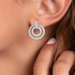 Pendantes So Charm - B3317-ARGENT - Boucles D'Oreilles Argentées