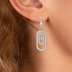Pendantes So Charm - B3339-ARGENT - Boucles D'Oreilles Argentées