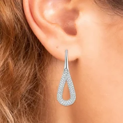 Pendantes So Charm - B3298-ARGENT - Boucles D'Oreilles Argentées