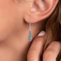 Pendantes So Charm - B3191-ARGENT - Boucles D'Oreilles Argentées