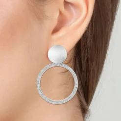 Pendantes So Charm - B3154-ARGENT - Boucles D'Oreilles Argentées