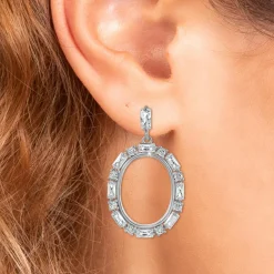 Pendantes So Charm - B3400-ARGENT - Boucles D'Oreilles Argentées