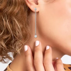 Pendantes So Charm - BD4110-ARGENT - Boucles D'Oreilles Argentées