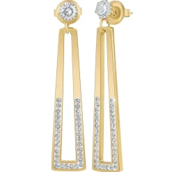 Pendantes So Charm - B3312-DORE - Boucles D'Oreilles Dorées