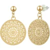 Pendantes So Charm - B4268-DORE - Boucles D'Oreilles Dorées