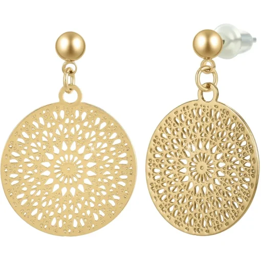 Pendantes So Charm - B4268-DORE - Boucles D'Oreilles Dorées