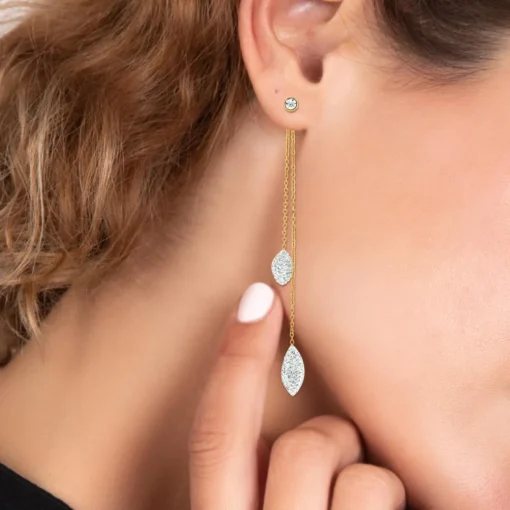 Pendantes So Charm - B3114-DORE - Boucles D'Oreilles Dorées