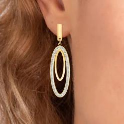 Pendantes So Charm - B3313-DORE - Boucles D'Oreilles Dorées