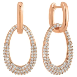 Pendantes So Charm - B3401-ORROSE - Boucles D'Oreilles Dorées