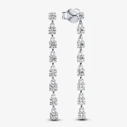 Pendants d’Oreilles Huit Pierres Scintillantes