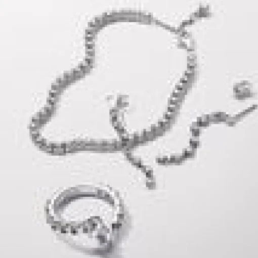 Pendants d’Oreilles Huit Pierres Scintillantes