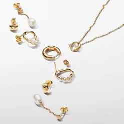 Pendants d’Oreilles Perle de Culture