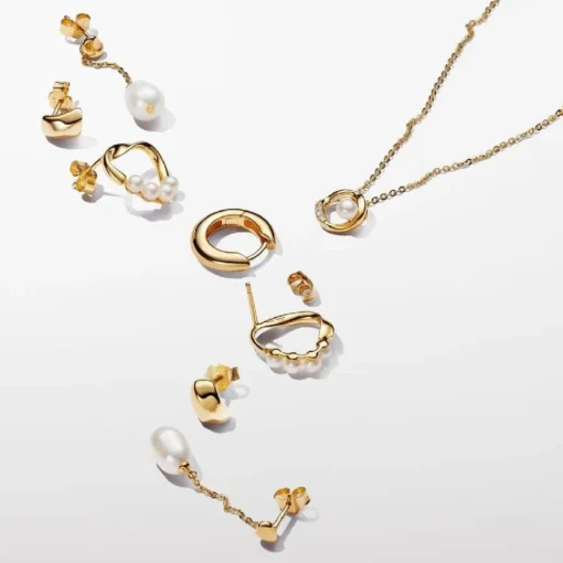 Pendants d’Oreilles Perle de Culture