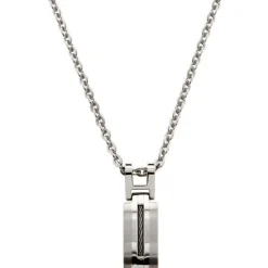 Pendentif ROCHET P062360 - Pendentif Chaîne Câble Homme