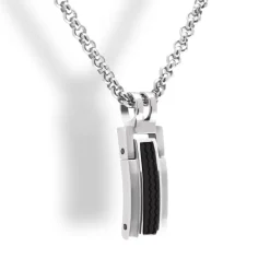 Pendentif ROCHET P461081 - Pendentif Versus Bicolore Homme
