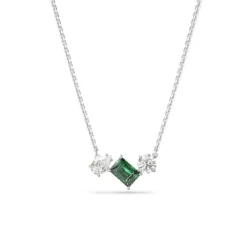 Pendentif Swarovski Mesmera 5668278 - Green White/RHS