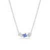 Pendentif Swarovski Mesmera 5668276 - Blue White/RHS