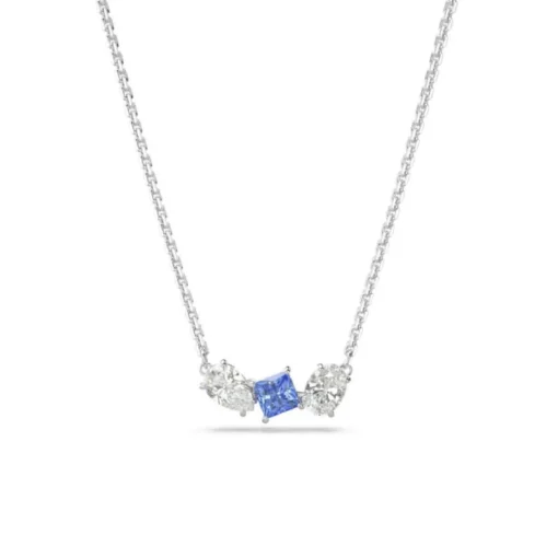 Pendentif Swarovski Mesmera 5668276 - Blue White/RHS
