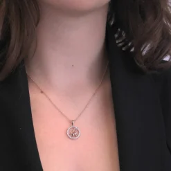 Pendentif Zodiaque Bélier Or Rose