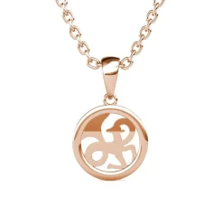 Pendentif Zodiaque Capricorne Or Rose