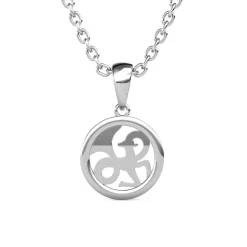 Pendentif Zodiaque Capricorne Argenté
