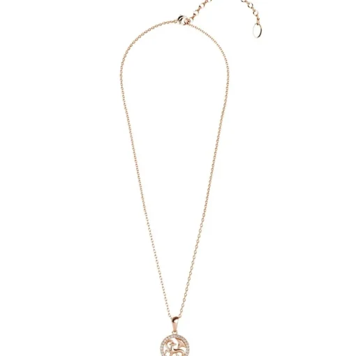 Pendentif Zodiaque Capricorne Or Rose