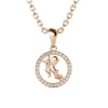 Pendentif Zodiaque Sagittaire Or Rose