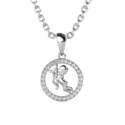 Pendentif Zodiaque Sagittaire Argenté