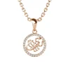 Pendentif Zodiaque Scorpion Or Rose