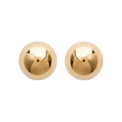 Puces femme plaqué or boules - Y3ZV5Z6