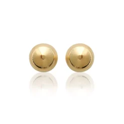 Puces femme plaqué or boules - Y3ZV5ZV