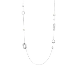 Sautoir Ti Sento - 34045ZI Argent Rhodié