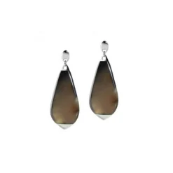 SYU22 CORNO Boucles d'oreilles Corne naturelle